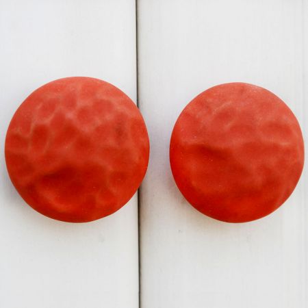 Red Solid Knob